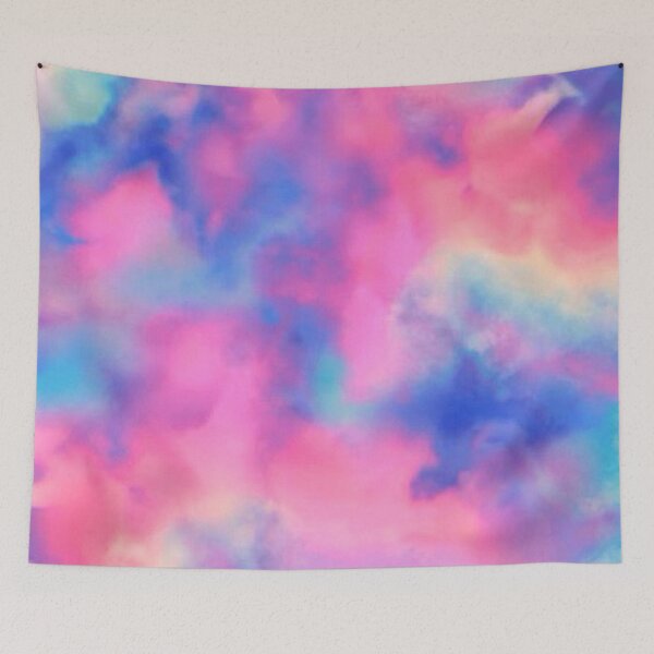 Item preview, Abstract Cotton Candy Clouds  designed and sold by Ksaavet.