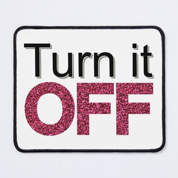 Item preview, Turn it Off - Book of Mormon Inspired designed and sold by purplevamp.
