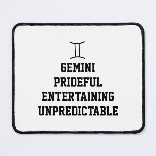 Item preview, Gemini Zodiac Sign gift omniscience gemini prideful entertaining unpredictable Birthday Gift, funny sarcastic saying offended Horoscope Meme for Best Friend bf gf designed and sold by joygift369.
