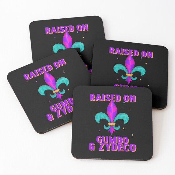 Item preview, Raised on Gumbo & Zydeco (Fleur-de-lis) designed and sold by SweetLouiseTees.