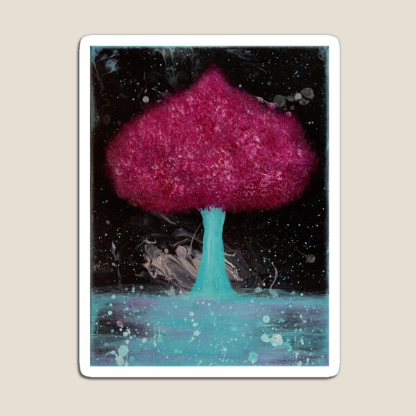 Trees Collection – The Pink One Magnet