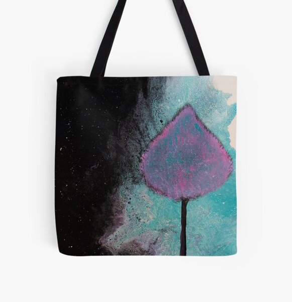 Trees Collection – The Purple One All Over Print Tote Bag