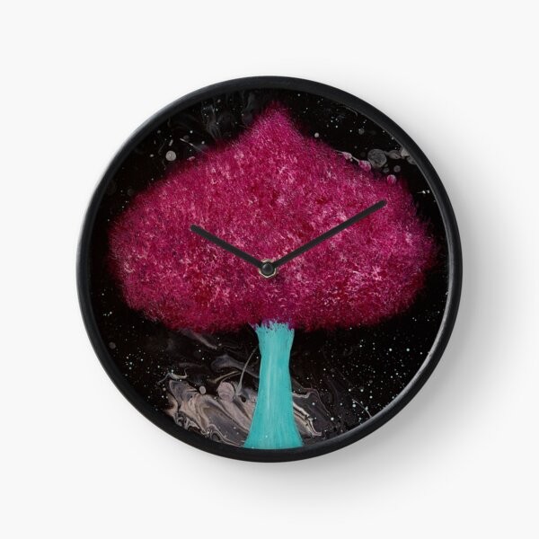 Trees Collection – The Pink One Clock