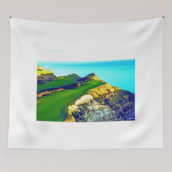 Item preview, 10th Hole at Cape Kidnappers Golf Club designed and sold by Terry Huey.