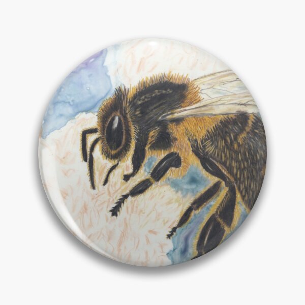 Item preview, Collection Agent - Honey Bee on Flower designed and sold by The Elderberry Blossom.