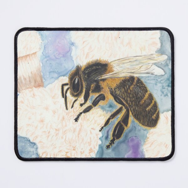 Item preview, Collection Agent - Honey Bee on Flower designed and sold by The Elderberry Blossom.