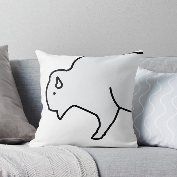 Item preview, Bison- White designed and sold by Noble Bison.
