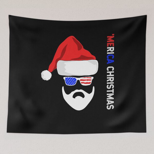 Item preview, Cool Santa Merica Christmas designed and sold by TKsTees.