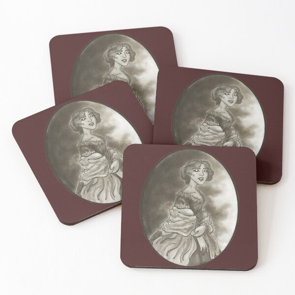 Item preview, Vampire portrait designed and sold by LadyCaffiene.