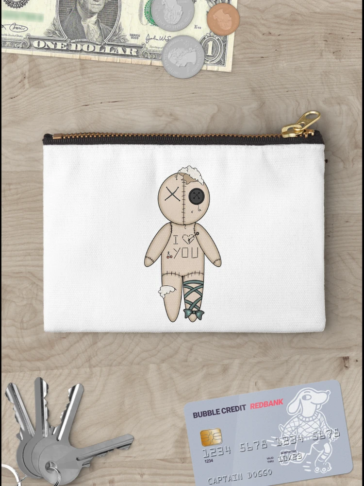 Thumbnail 3 of 4, Zipper Pouch, Voodoo designed and sold by RMSdesigns.