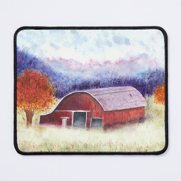 Item preview, Misty Autumn Evening on the Farm designed and sold by The Elderberry Blossom.