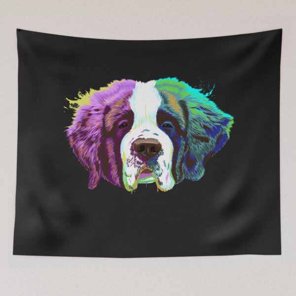 Item preview, Splash Saint Bernard Dog breed designed and sold by StarcyWol.