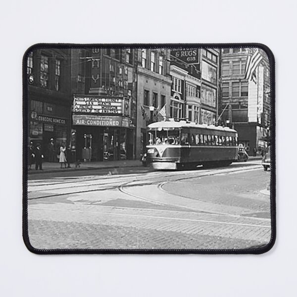 Item preview, 1937 600 block of Hamilton St Allentown PA, Towny Theater, Trolley Car, Soldier and Sailors Monument, Lehs, Hess Brothers, , designed and sold by Nostrathomas66.