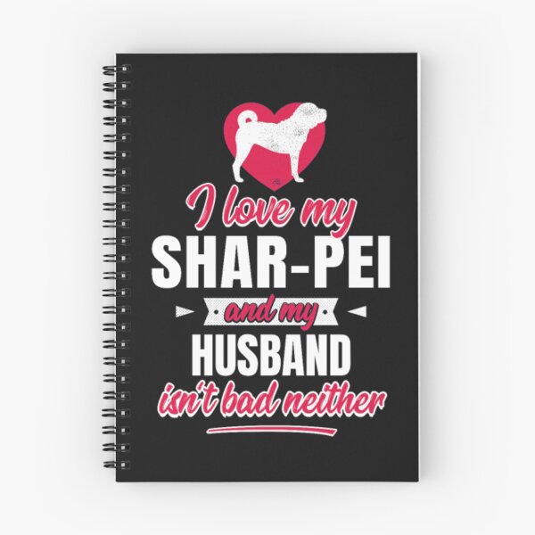 Item preview, Shar Pei Dog Husband Heart designed and sold by StarcyWol.