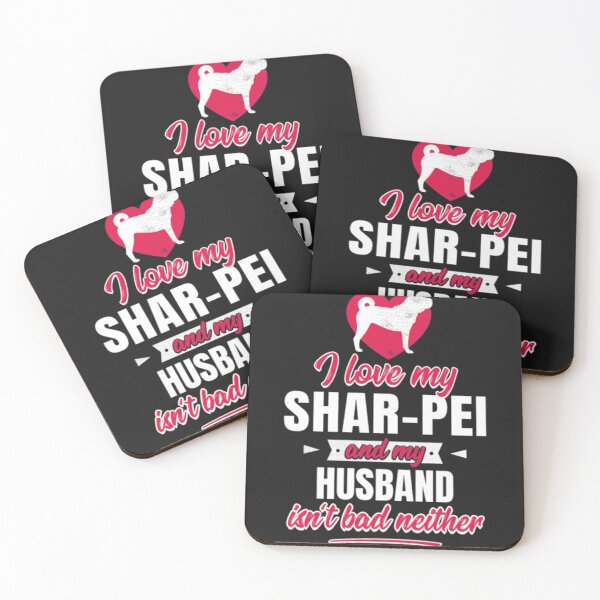 Item preview, Shar Pei Dog Husband Heart designed and sold by StarcyWol.