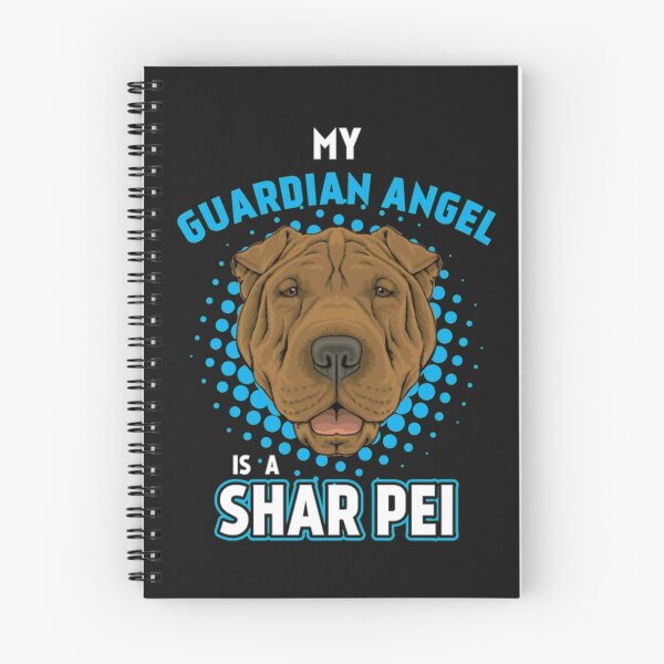 Item preview, My guardian angel Chinese Shar Pei designed and sold by StarcyWol.