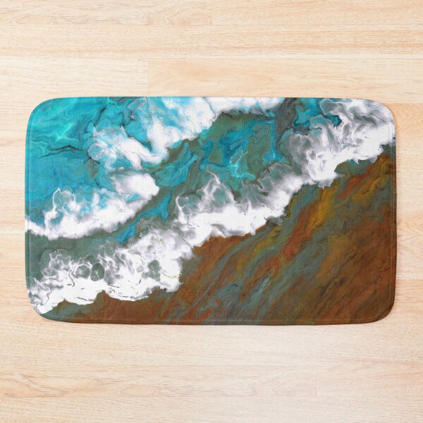 Item preview, Beach Wave - Acrylic Pour designed and sold by HandmadeHill.