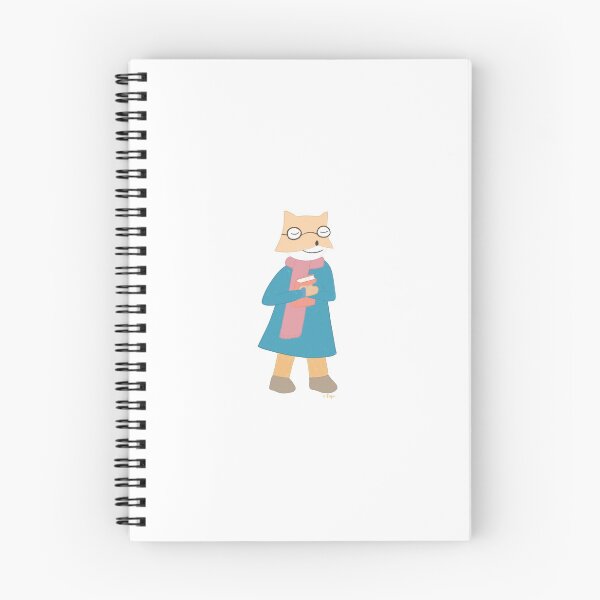 Item preview, Hipster smart fox with glasses and red scarf designed and sold by Bosquecitoxcape.
