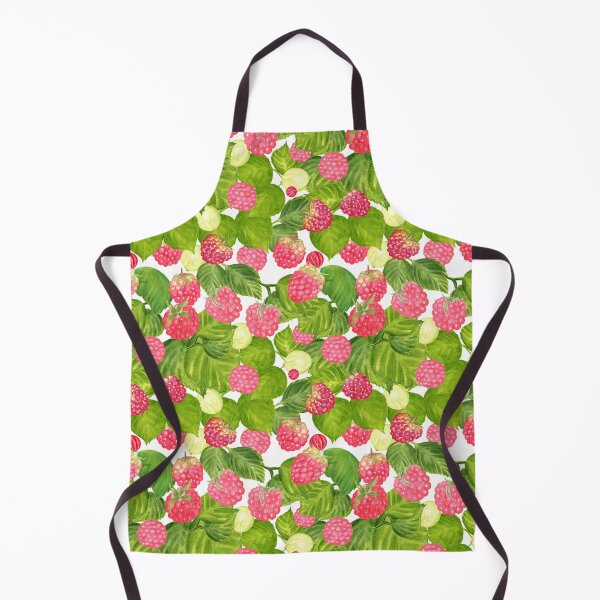Item preview, Watercolor Berry Pattern - Red Raspberries Mixed Fruit Berry Abstract  designed and sold by silviaol.
