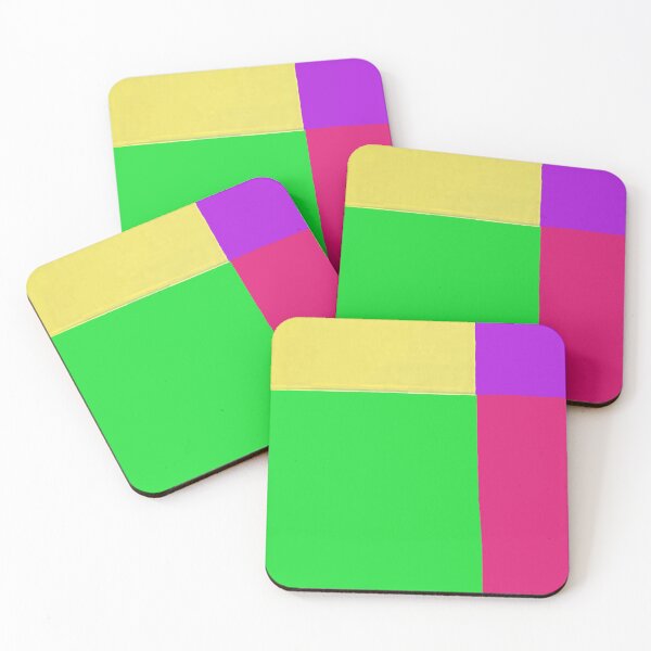 Item preview,  Colorblock design,  green pink purple yellow colorblock design designed and sold by Nostrathomas66.