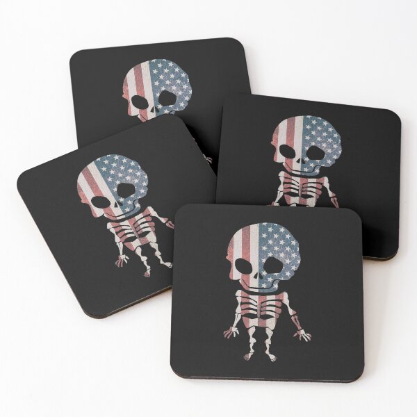 Item preview, halloween party dancing skeleton, funny American skeleton designed and sold by happy gift art.