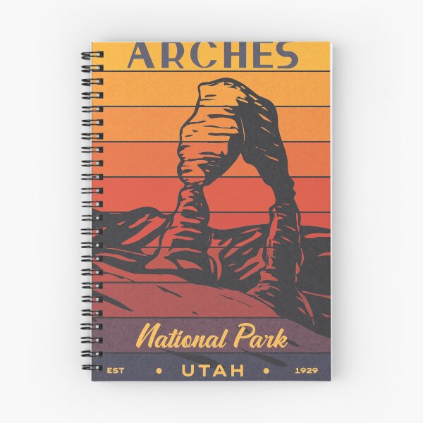 Item preview, Arches National Park - Retro Sunset designed and sold by JordanHolmes.