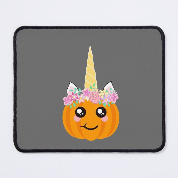 Item preview, Unicorn Pumpkin, Kawaii Pumpkin With A Unicorn crown  designed and sold by GulQari.