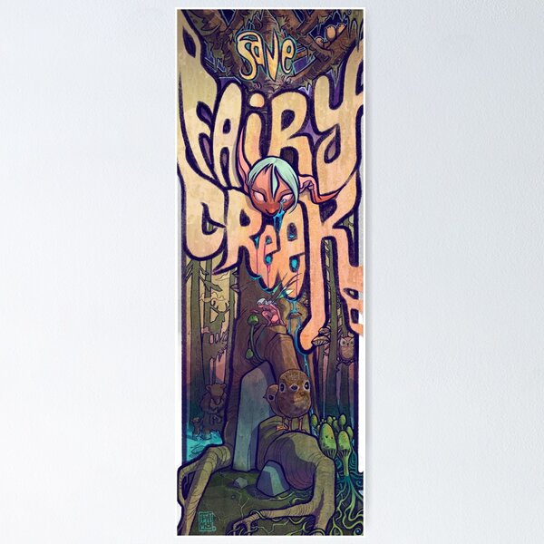 Item preview, SAVE FAIRY CREEK designed and sold by Fattboiart.