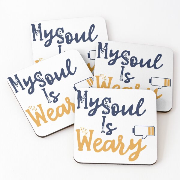 Item preview, My Soul Is Weary , Birthday gift  designed and sold by Badrart.