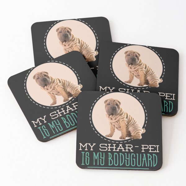 Item preview, My Shar pei is my bodyguard designed and sold by StarcyWol.