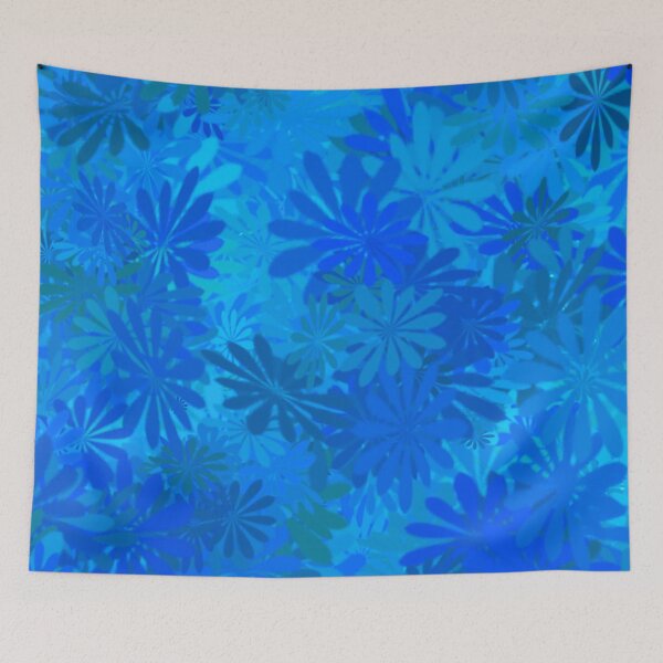 Item preview, Blue Daisies  designed and sold by blakcirclegirl.