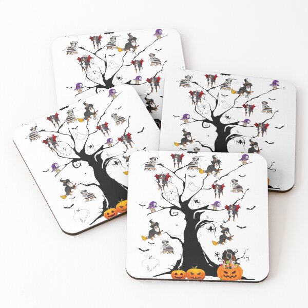 Item preview, Bernese Moutain Dogs Halloween Tree designed and sold by Ivanc3.