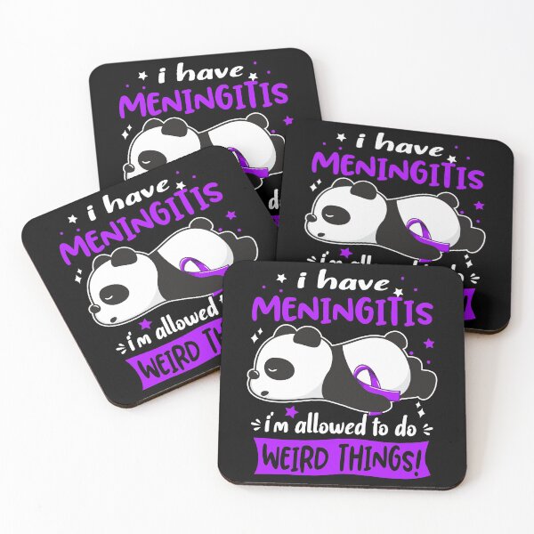 Item preview, Meningitis Warrior I Have Meningitis I Am Allowed To Do Weird Things! designed and sold by GennieShop.