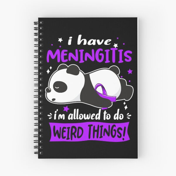 Item preview, Meningitis Warrior I Have Meningitis I Am Allowed To Do Weird Things! designed and sold by GennieShop.