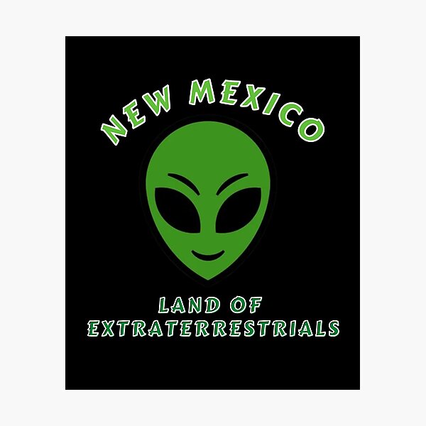 Item preview, New Mexico Land of Extraterrestrials  designed and sold by MojaveTradePost.