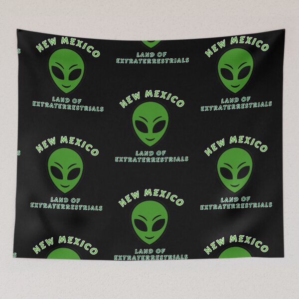 Item preview, New Mexico Land of Extraterrestrials  designed and sold by MojaveTradePost.