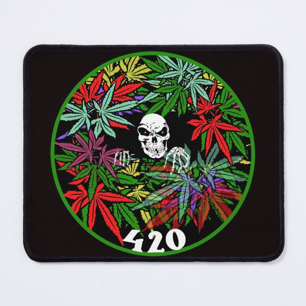 Item preview, 420 WEED SKULL Cannatees designed and sold by jmed70.