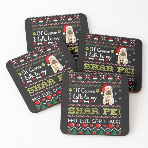 Item preview, Talk To Shar Pei Christmas Ugly designed and sold by StarcyWol.