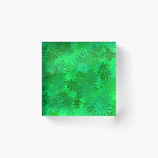 Item preview, Green Daisies  designed and sold by blakcirclegirl.
