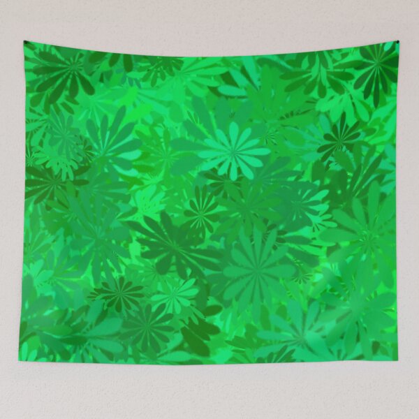 Item preview, Green Daisies  designed and sold by blakcirclegirl.
