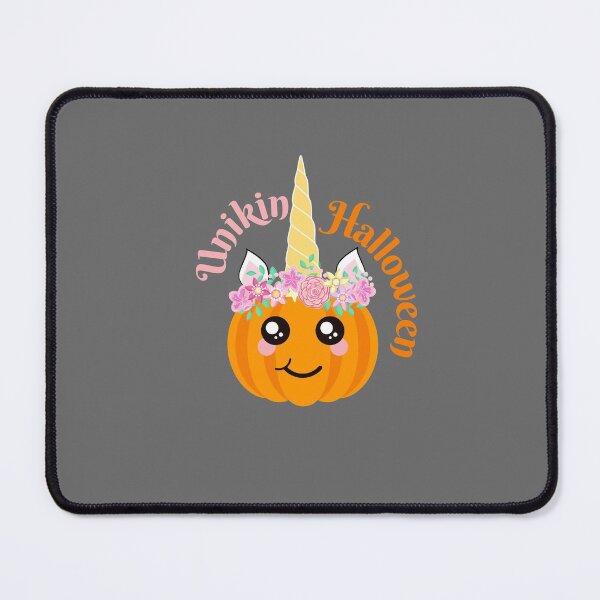 Item preview, Unicorn Pumpkin, Kawaii Pumpkin With A Unicorn crown , Happy Unikin Halloween designed and sold by GulQari.