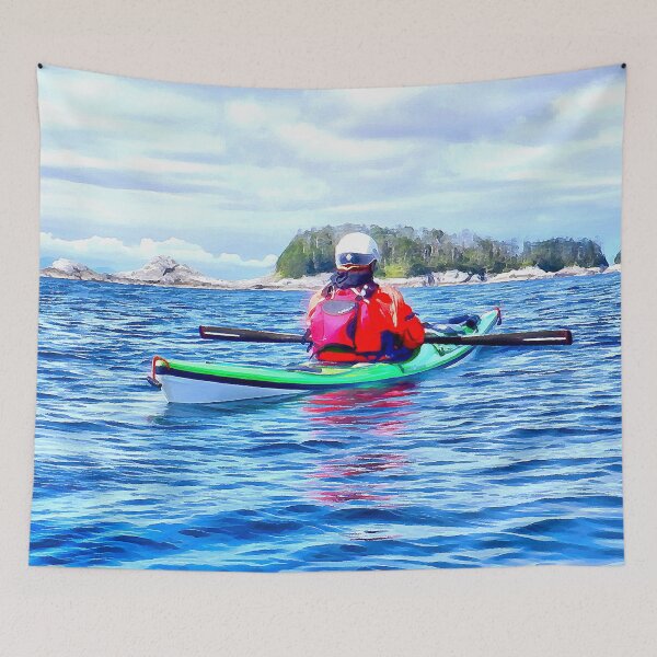 Item preview, Kayaking in the Baranof Islands in Alaska designed and sold by SeaChangeDesign.