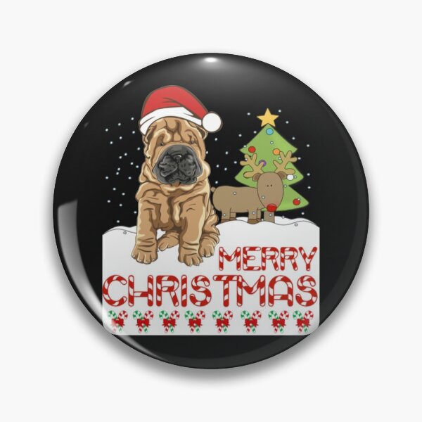 Item preview, Shar Pei dog christmas tree designed and sold by StarcyWol.