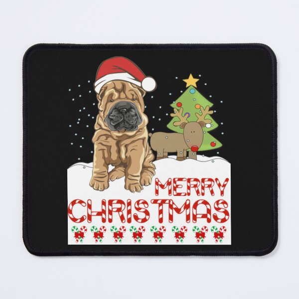 Item preview, Shar Pei dog christmas tree designed and sold by StarcyWol.