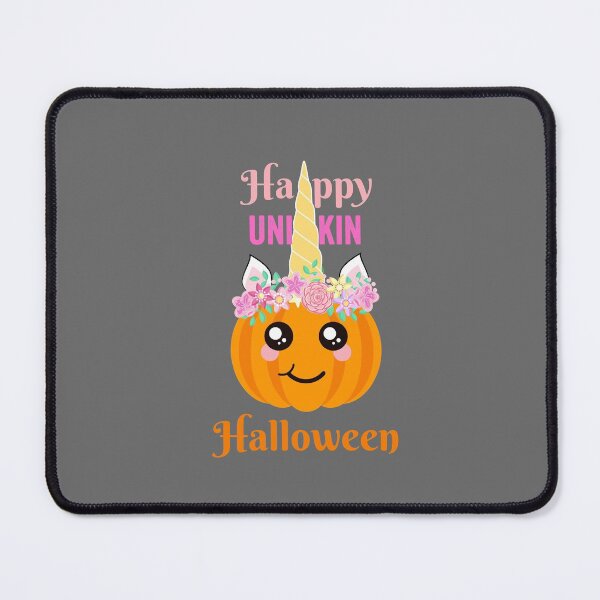 Item preview, Unicorn Pumpkin, Kawaii Pumpkin With A Unicorn crown , Happy Unikin Halloween designed and sold by GulQari.