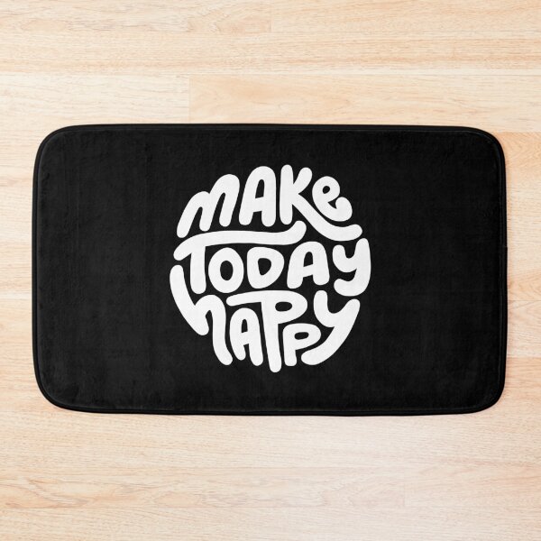 Item preview, Make Today Happy Lettering (White) designed and sold by PepAndGrace.