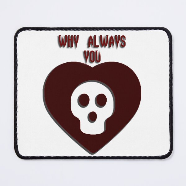 Item preview, Halloween Skull Inside A Heart - Why Always You - special halloween design designed and sold by mooys.