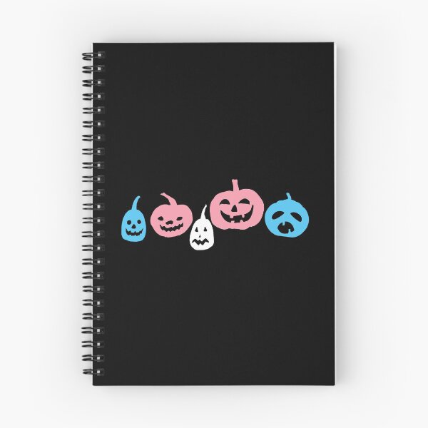 Item preview, Jack-o-lantern Pumpkins Trans Flag. Transgender Pride designed and sold by Subtle Pride Shop.