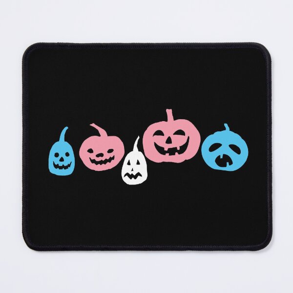 Item preview, Jack-o-lantern Pumpkins Trans Flag. Transgender Pride designed and sold by Subtle Pride Shop.