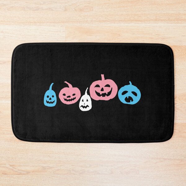 Item preview, Jack-o-lantern Pumpkins Trans Flag. Transgender Pride designed and sold by Subtle Pride Shop.